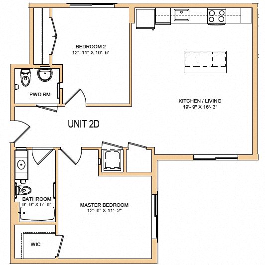 2 Bedroom